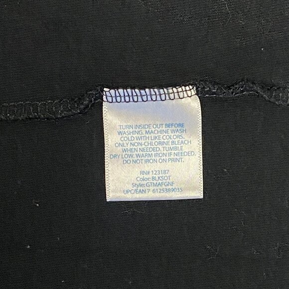 Faded Glory Screen Print Proud American USA Eagle Symbols Muscle Shirt Black M - Picture 12 of 13